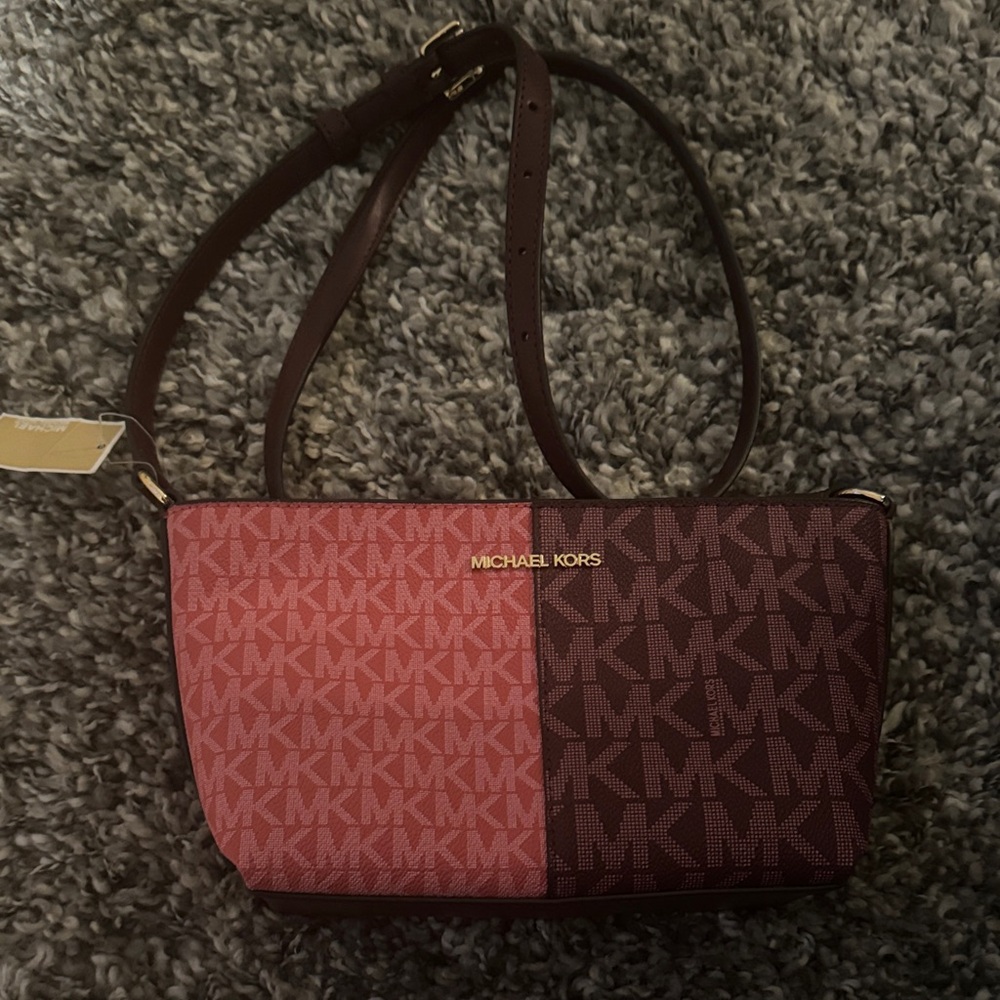 Michael Kors jet set travel crossbody multicolor